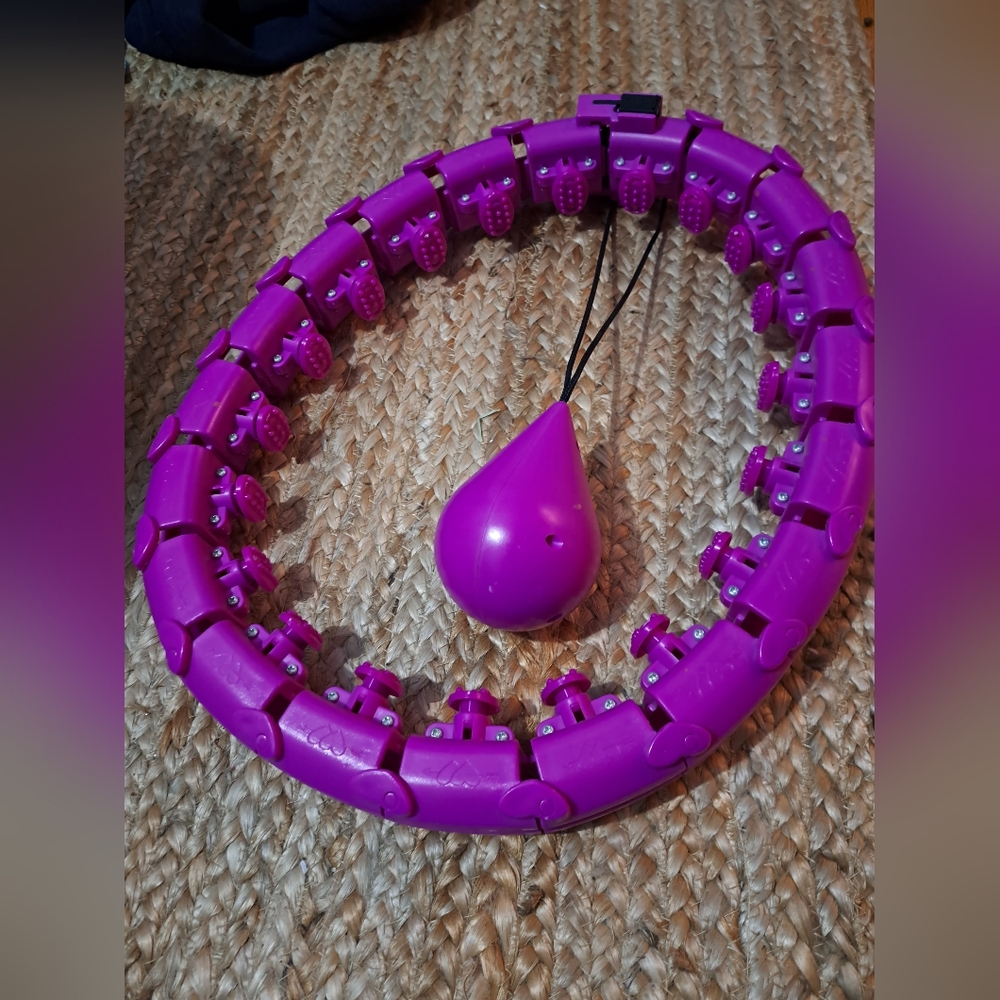 Purple Weighted Hula Hoop